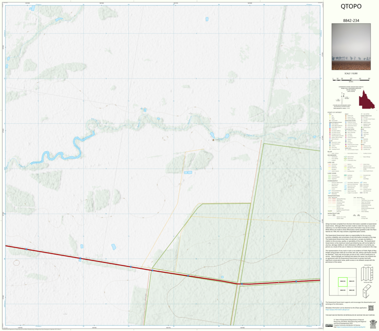 Southwood (8842-234) Map by Department of Natural Resources and Mines ...