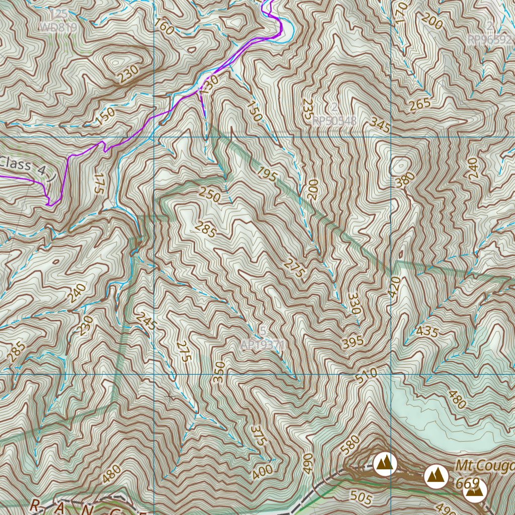 Springbrook (9541-13) Map by Department of Natural Resources and Mines ...