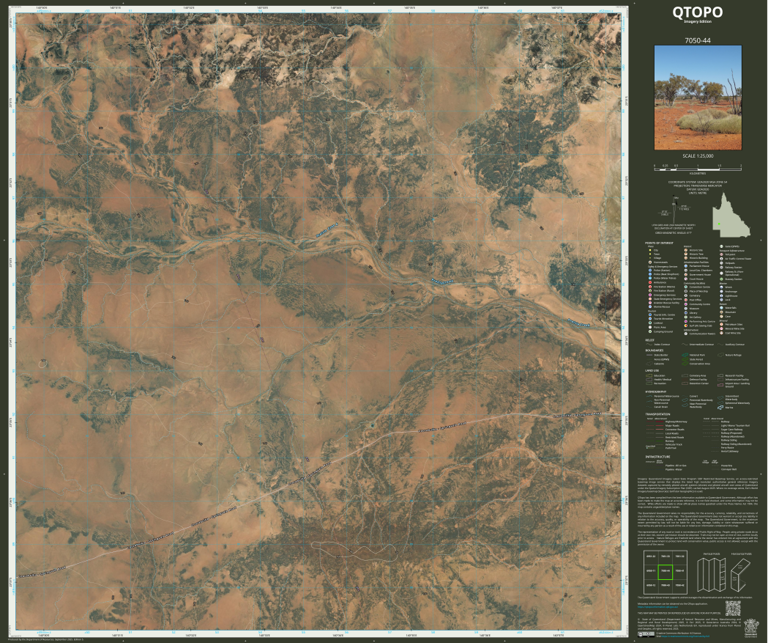 Springvale South Map Springvale (7050-44i) Map by Department of Natural Resources and Mines ...