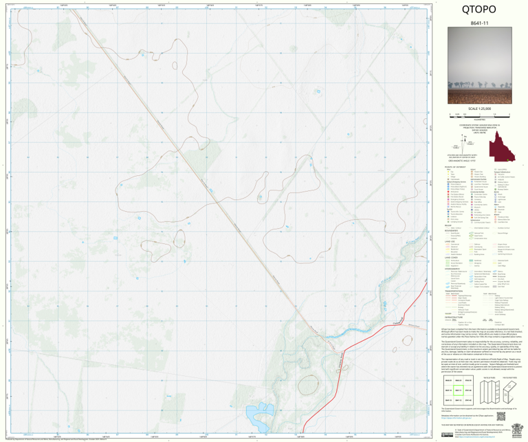 St George (8641-11) Map by Department of Natural Resources and Mines ...