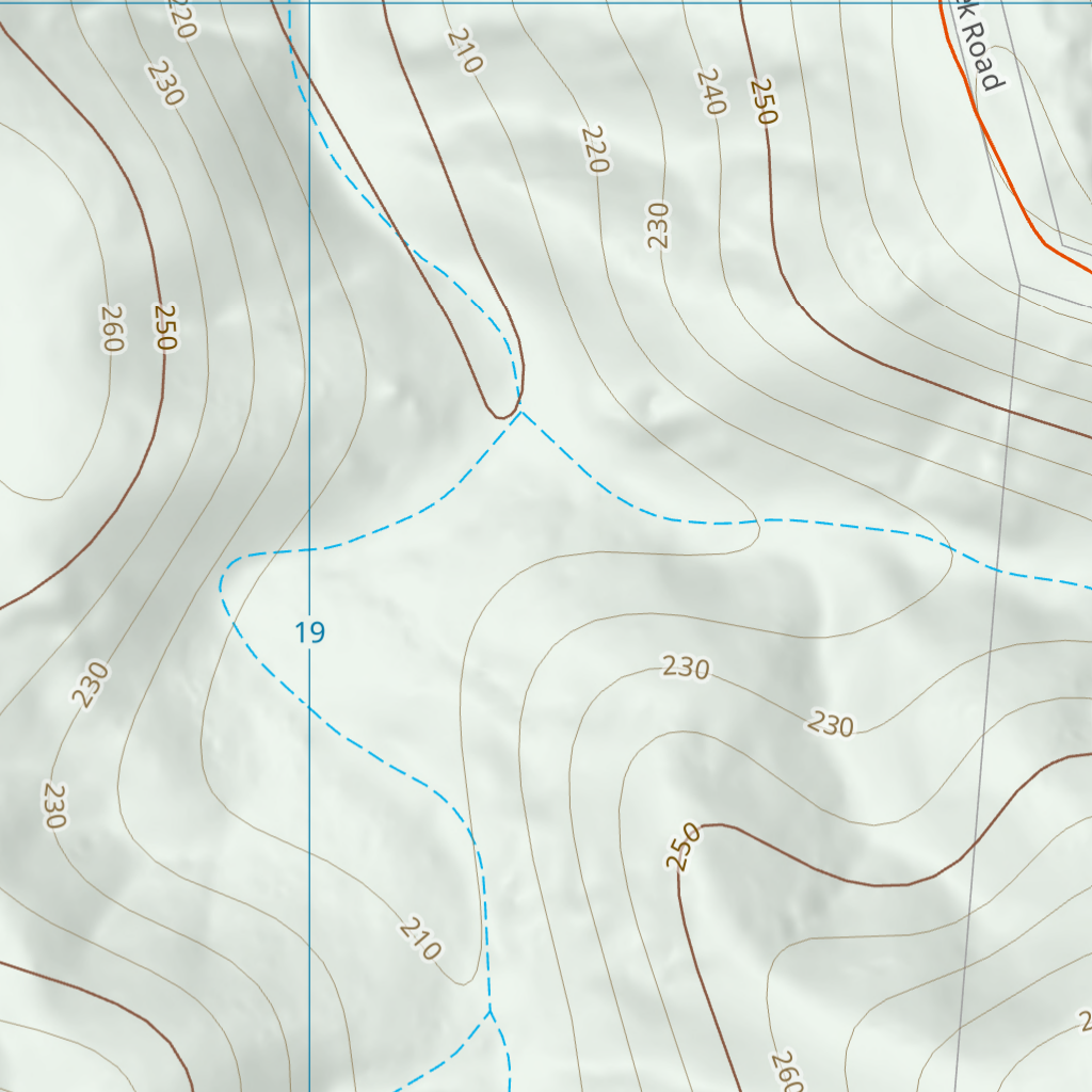 Stack Creek (8950-421) Map by Department of Natural Resources and Mines ...