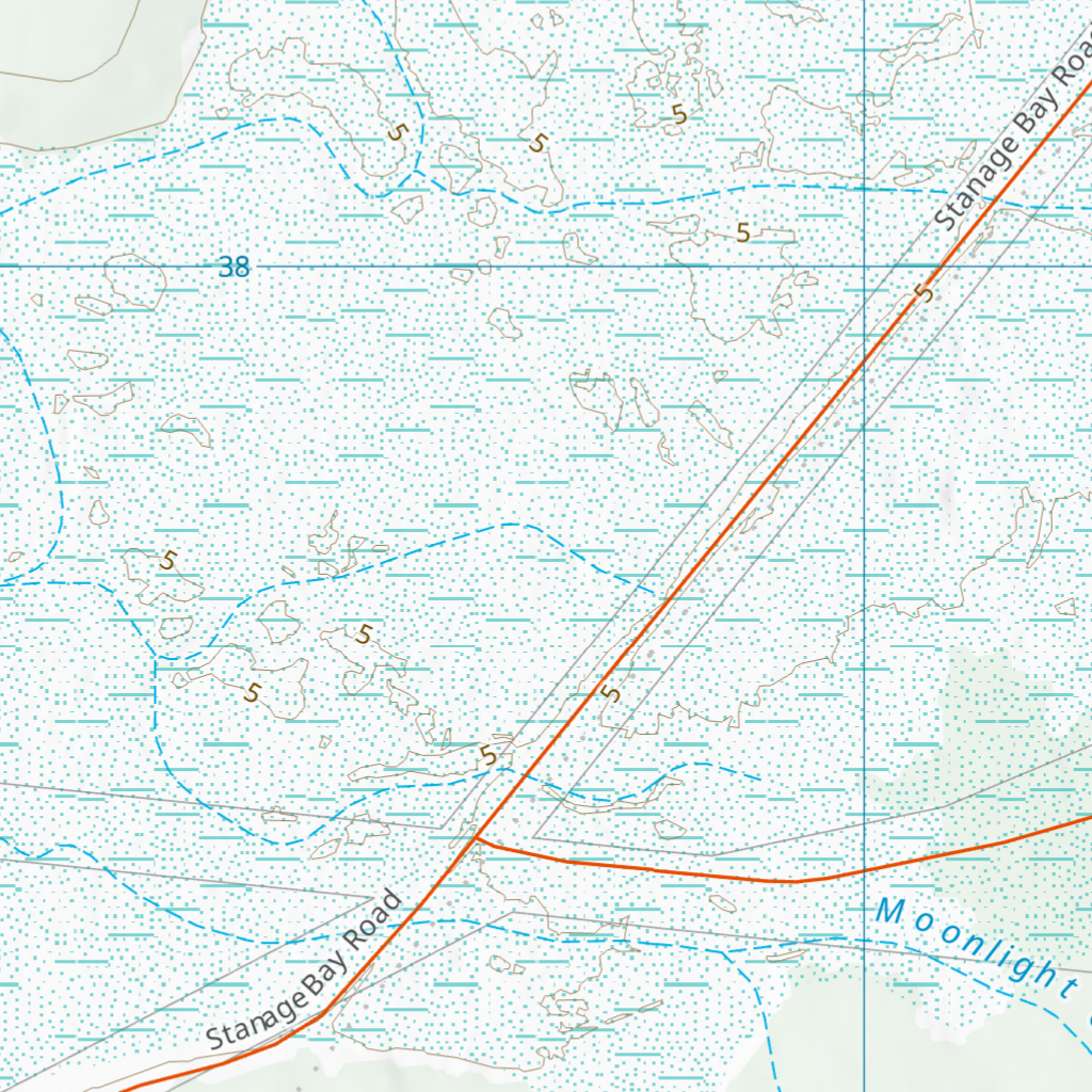 Stanage (8953-433) Map by Department of Natural Resources and Mines ...