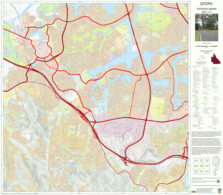 Stephens Swamp (9541-113) Map by Department of Natural Resources and ...