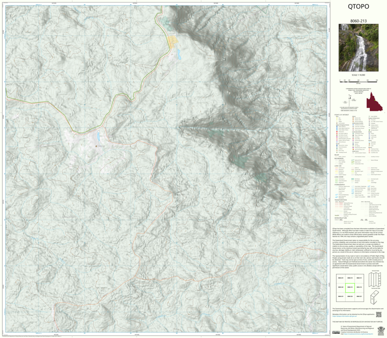Stone (8060-213) Map by Department of Natural Resources and Mines ...
