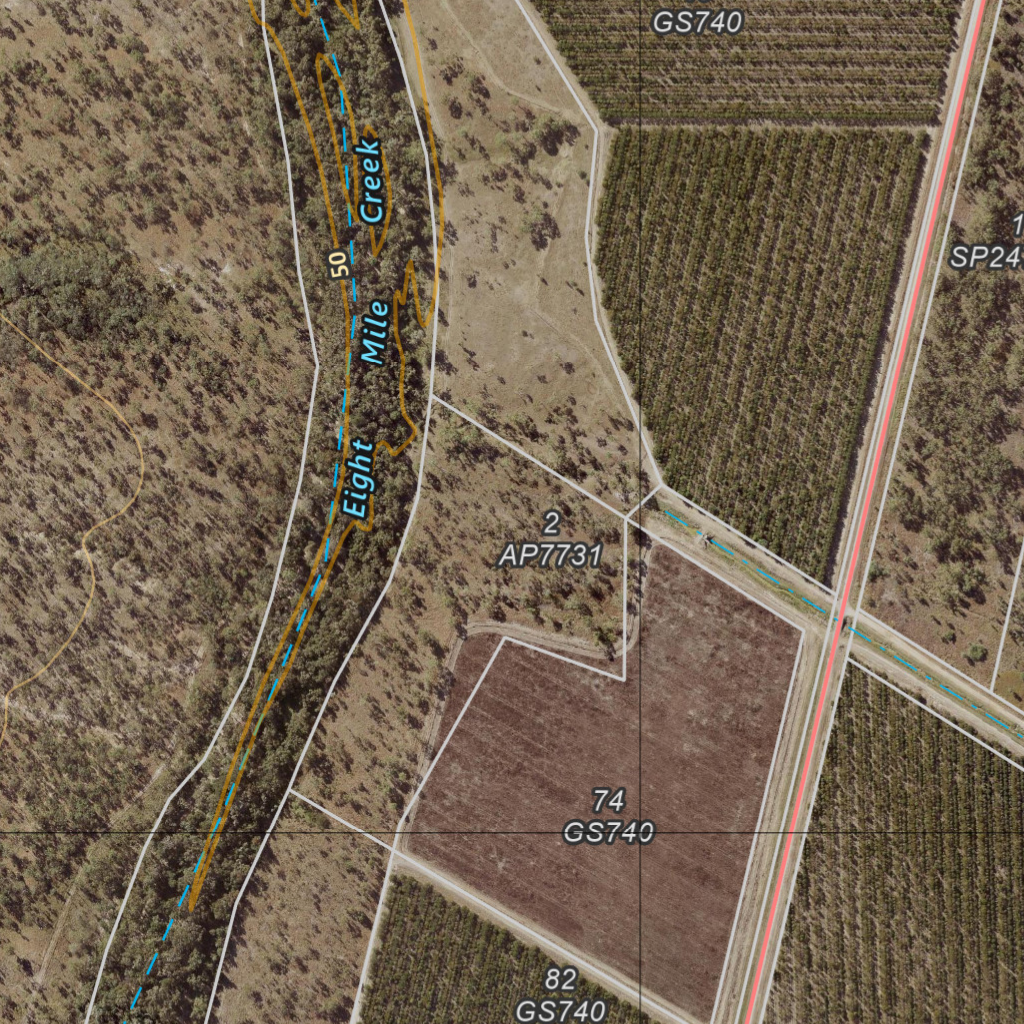 Strathblane Local Map Strathalbyn (8357-133i) Map by Department of Natural Resources and ...