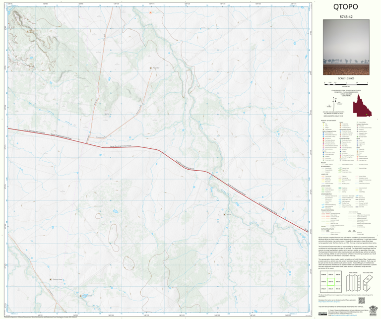 Surat Map.pdf Surat (8743-42) Map by Department of Natural Resources and Mines ...