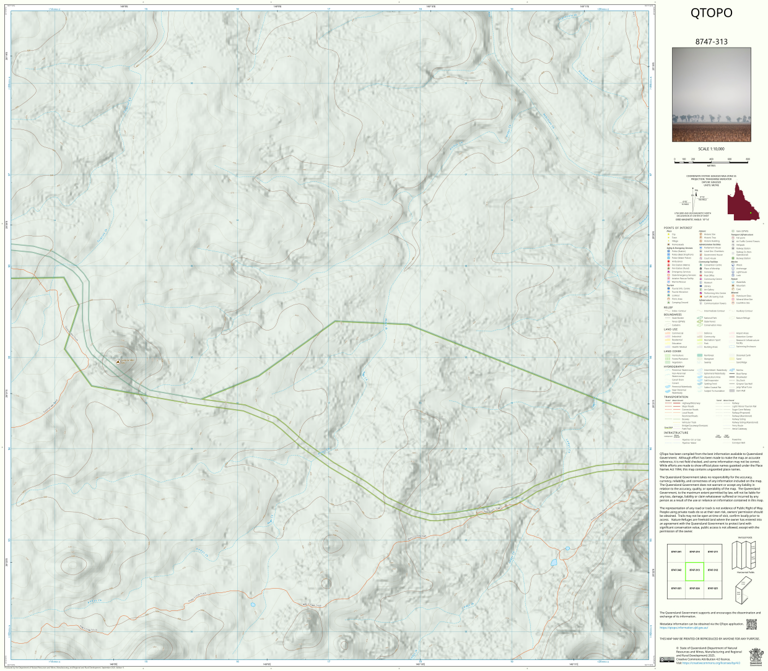 Surprise Mountain (8747-313) Map by Department of Natural Resources and ...