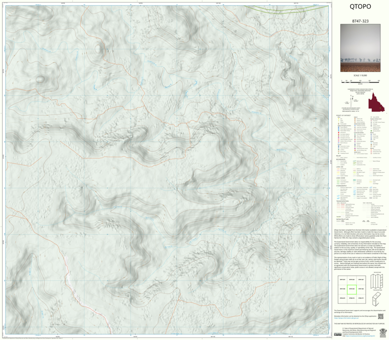 Surprise Mountain (8747-323) Map by Department of Natural Resources and ...