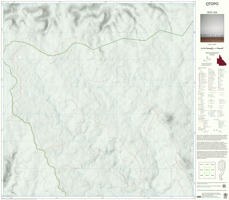 Surprise Mountain (8747-334) Map by Department of Natural Resources and ...
