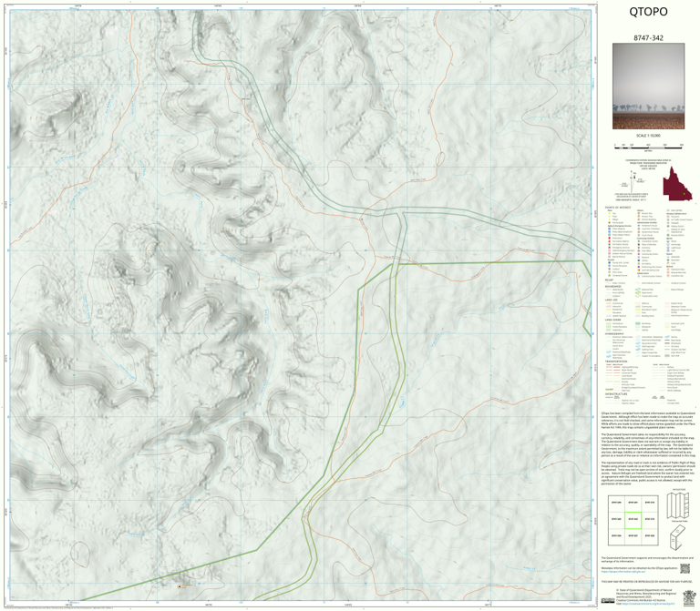 Surprise Mountain (8747-342) Map by Department of Natural Resources and ...