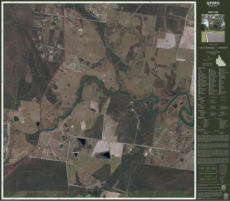 Susan River (9447-234i) Map by Department of Natural Resources and ...