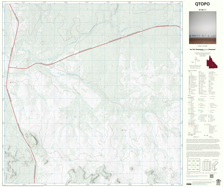 Tambo (8148-11) Map by Department of Natural Resources and Mines ...