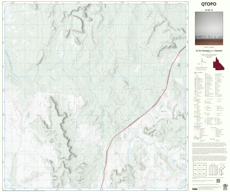Tambo (8148-13) Map by Department of Natural Resources and Mines ...