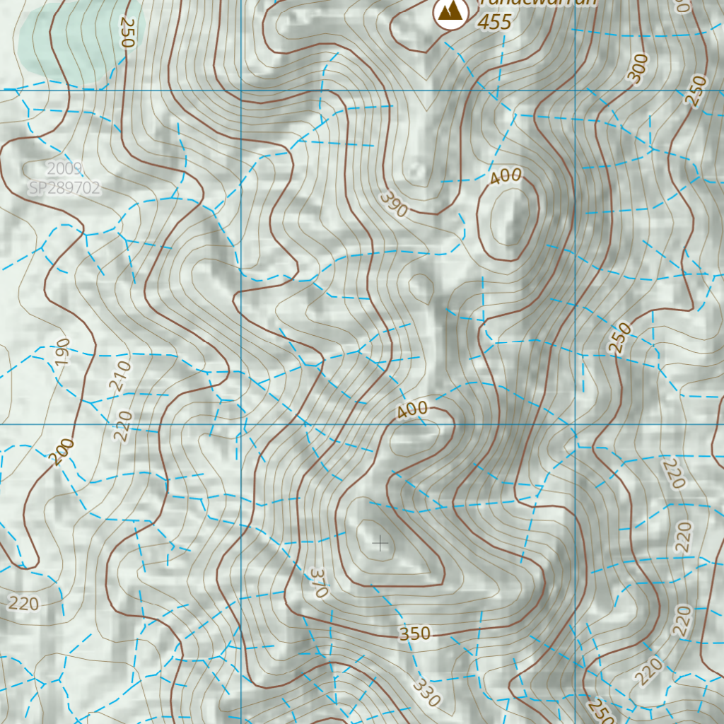 Rah Direction Map Tandewarrah (7966-43) Map by Department of Natural Resources and Mines ...