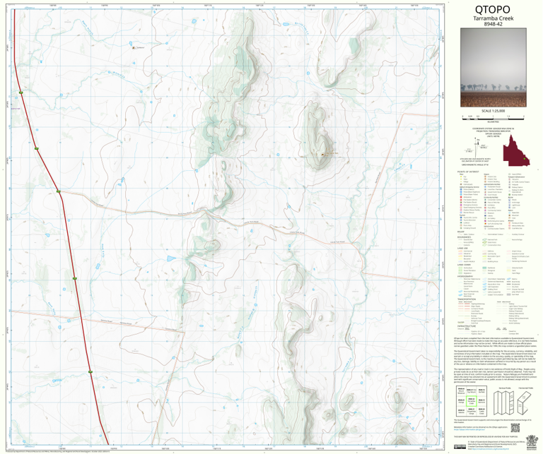 Tarramba Creek (8948-42) Map by Department of Natural Resources and ...