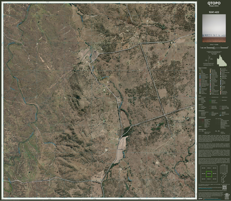 Thane (9241-422i) Map by Department of Natural Resources and Mines ...