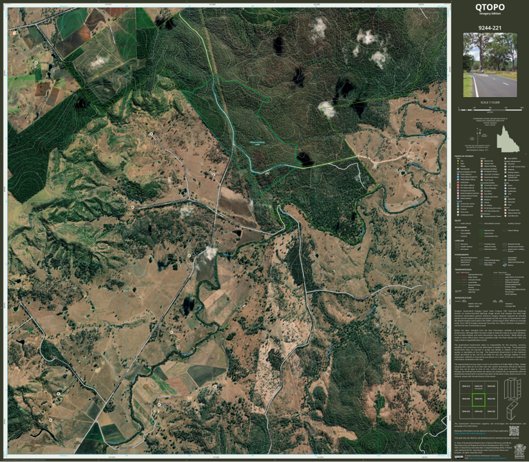 The Palms (9244-221i) Map by Department of Natural Resources and Mines ...