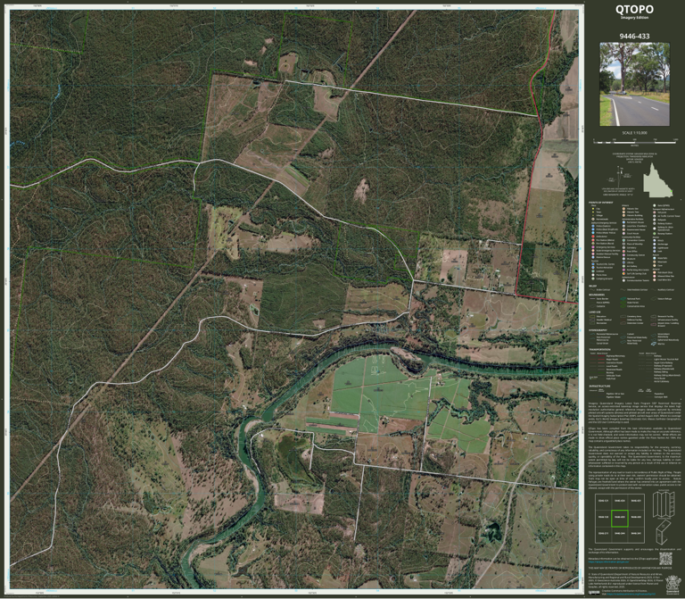 Tiaro (9446-433i) Map by Department of Natural Resources and Mines ...