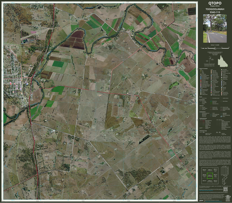 TOOGOOLAWAH (9343-113i) Map by Department of Natural Resources and ...
