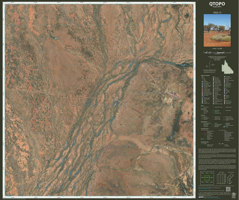 Toolebuc (7053-13i) Map by Department of Natural Resources and Mines ...