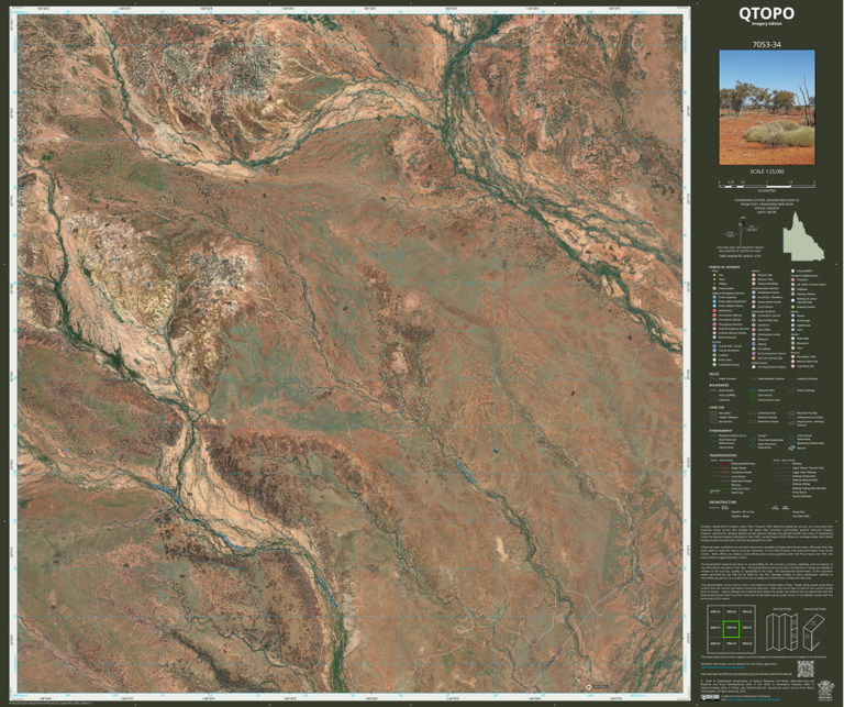 Toolebuc (7053-34i) Map by Department of Natural Resources and Mines ...
