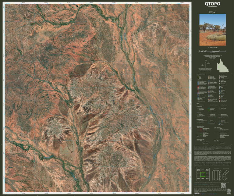Toolebuc (7053-41i) Map by Department of Natural Resources and Mines ...