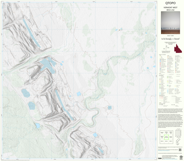 Vermont West (8553-232) Map by Department of Natural Resources and ...