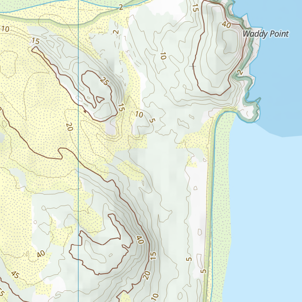 Waddy Point (9548-232) Map by Department of Natural Resources and Mines ...