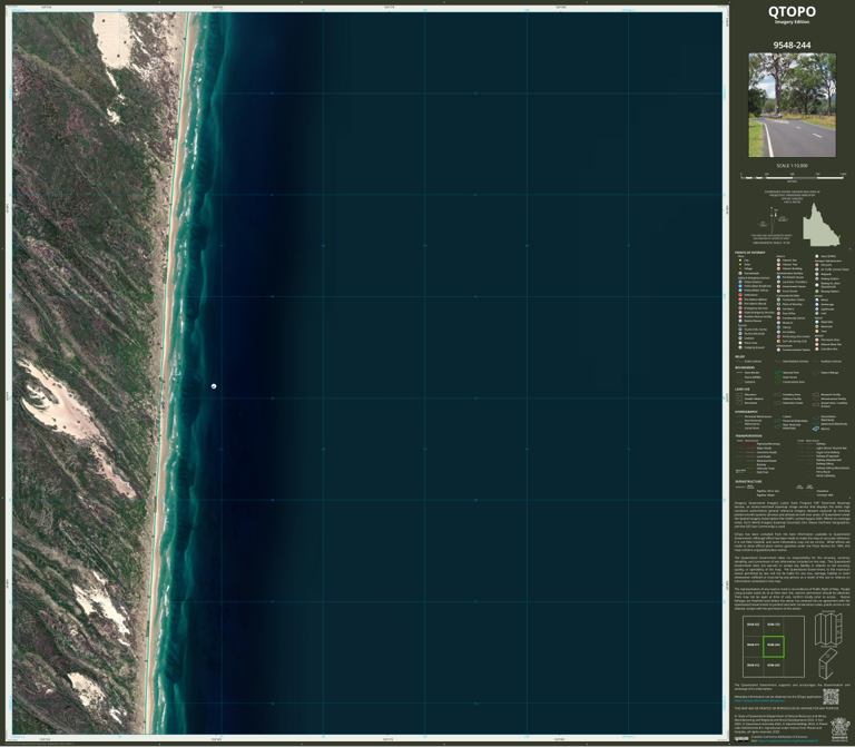 Waddy Point (9548-244i) Map by Department of Natural Resources and ...