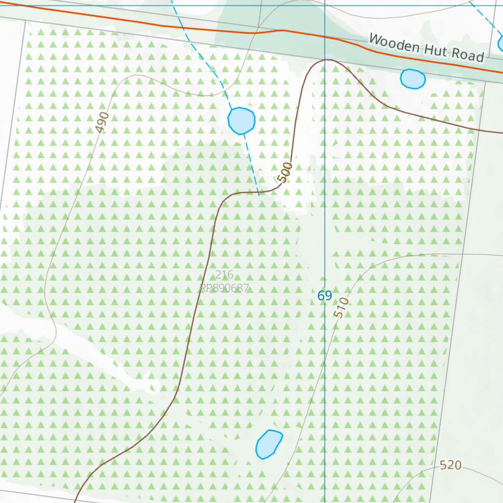 413 Map With Interchanges Wattle Grove (9244-413) Map by Department of Natural Resources and ...