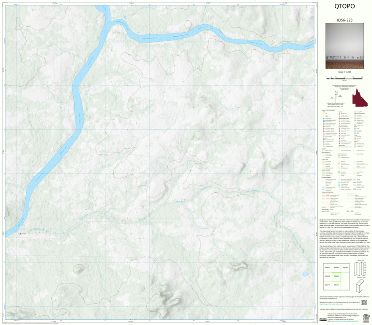 Whitestone Peak (8356-223) Map by Department of Natural Resources and ...