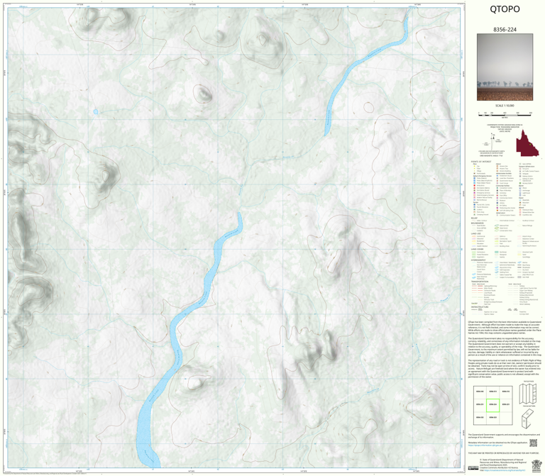 Whitestone Peak (8356-224) Map by Department of Natural Resources and ...