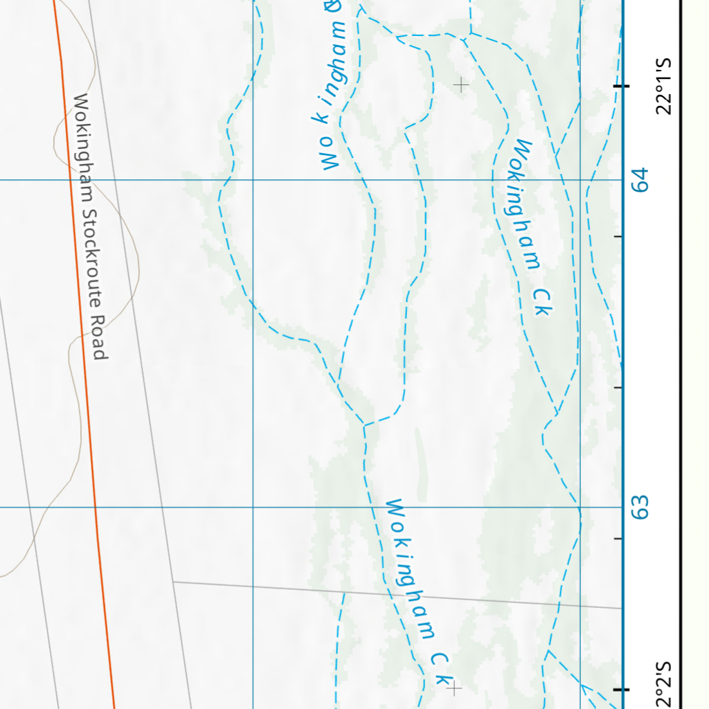 Wokingham (7453-41) Map by Department of Natural Resources and Mines ...