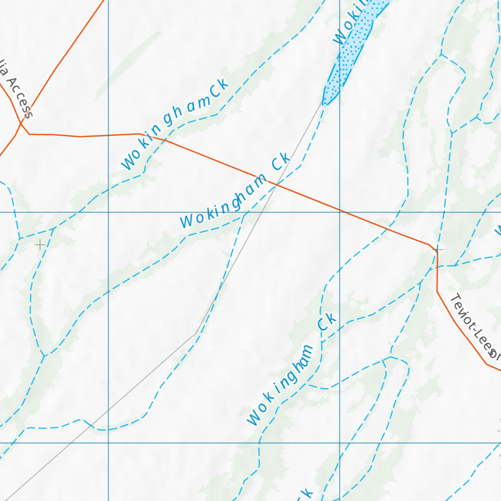 Wokingham (7453-42) Map by Department of Natural Resources and Mines ...
