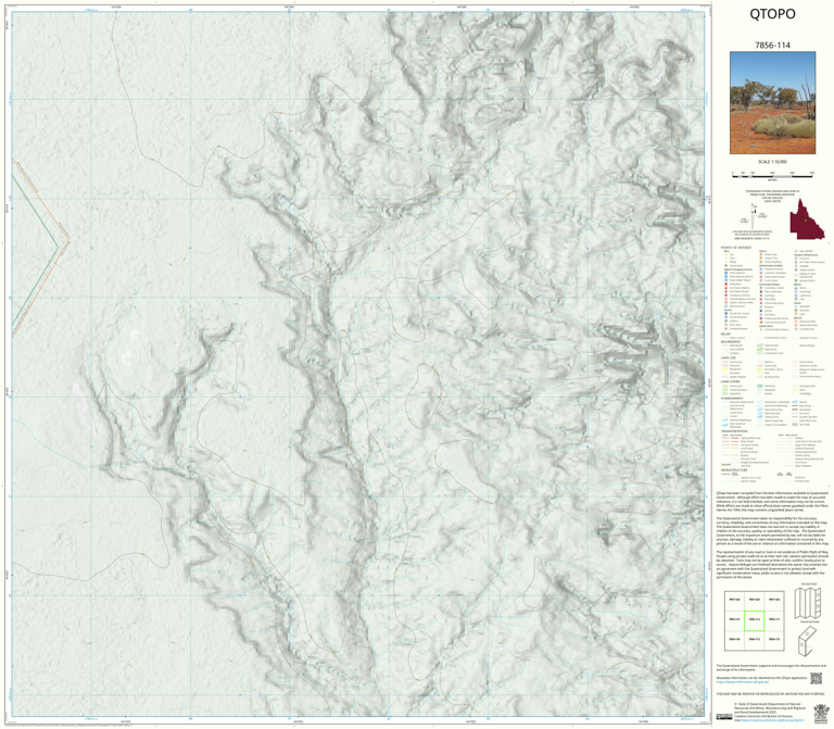 Wrexham (7856-114) Map by Department of Natural Resources and Mines ...
