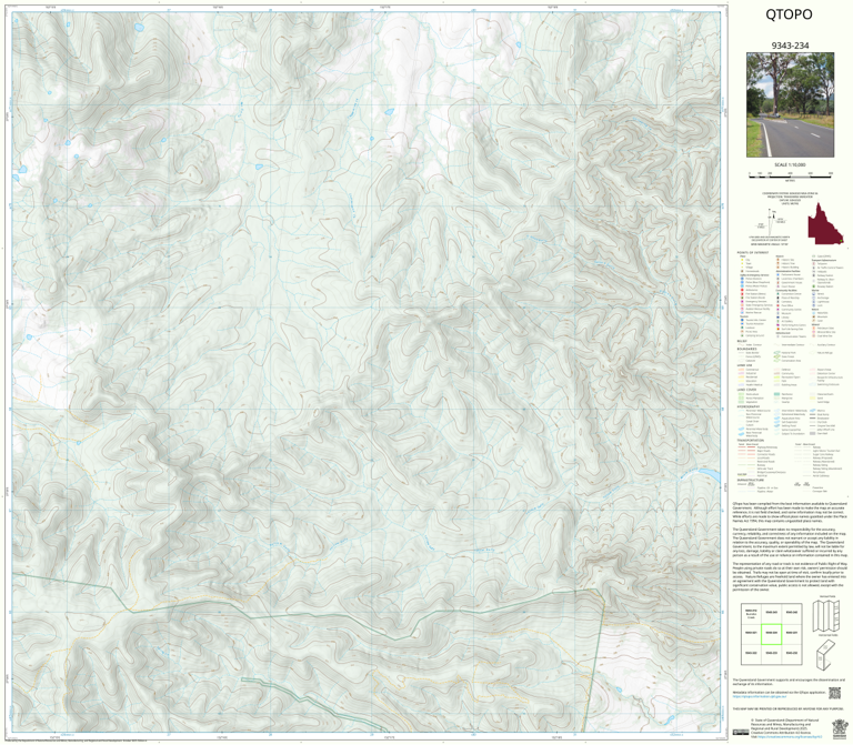 Yellow Gully (9343-234) Map by Department of Natural Resources and ...