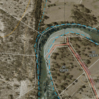 Department of Resources Abercorn (9147-423i) digital map