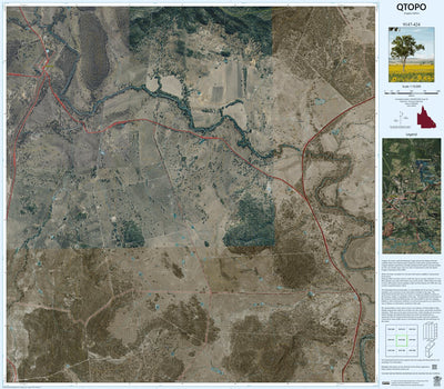 Department of Resources Abercorn (9147-424i) digital map