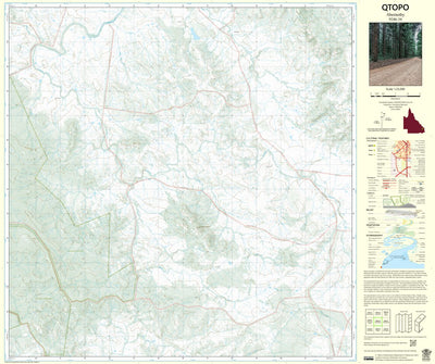 Department of Resources Abernethy (9246-34) digital map