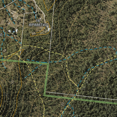 Department of Resources ALLIGATOR CREEK (8259-221i) digital map