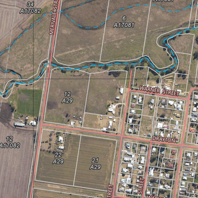 Department of Resources Allora (9241-111i) digital map