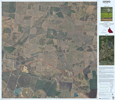 Department of Resources Allora (9241-114i) digital map