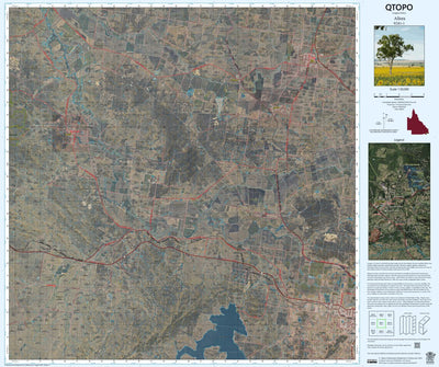 Department of Resources Allora (9241-1i) digital map