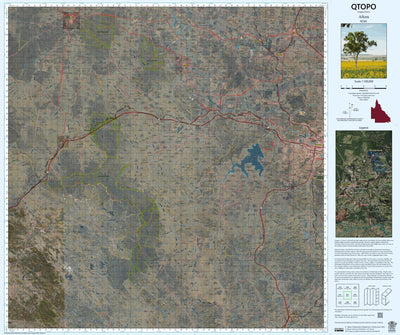 Department of Resources Allora (9241i) digital map