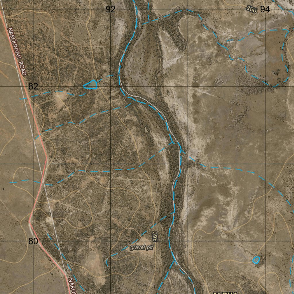 Alpha (8250-1i) Map by Department of Resources | Avenza Maps