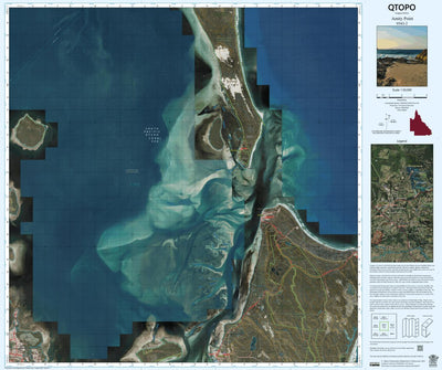 Department of Resources Amity Point (9543-2i) digital map