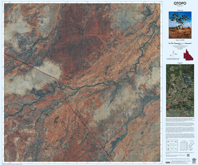 Department of Resources Arrolla (7056-24i) digital map