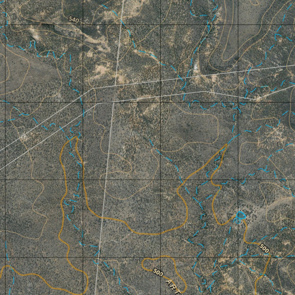 Arthur Range (7860-1i) Map by Department of Resources | Avenza Maps