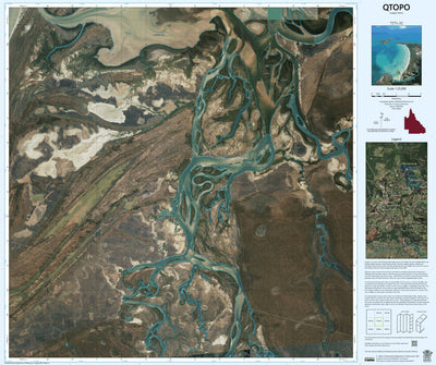Department of Resources Aurukun (7271-32i) digital map