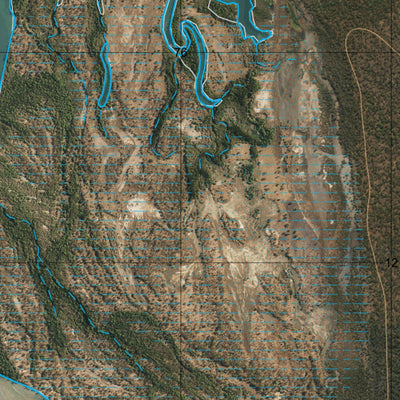 Department of Resources Aurukun (7271-32i) digital map